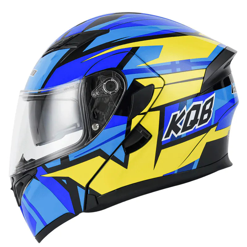 Cool Ride Dual Lens Motorcycle Helmet with Bluetooth